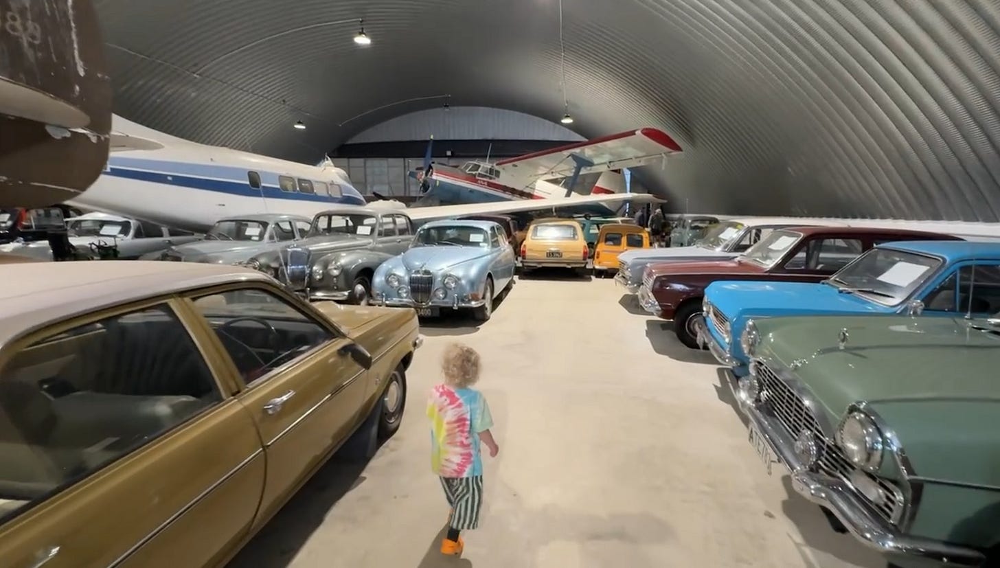 Jay in National Transport & Toy Museum
