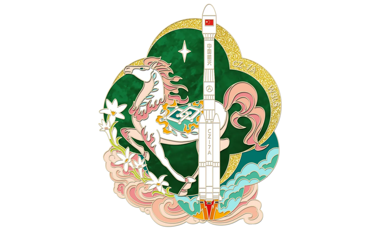 The China Academy of Launch Vehicle Technology’s patch for the Long March 7A Y29 launch mission. The China Academy of Launch Vehicle Technology’s patch for the Long March 7A Y29 launch mission.