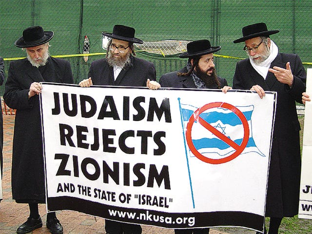 Will the real Zionists please stand up?