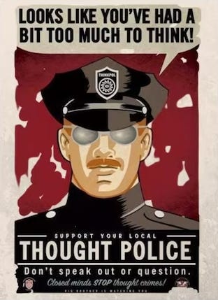 Thought Crime - The Process IS the Punishment 