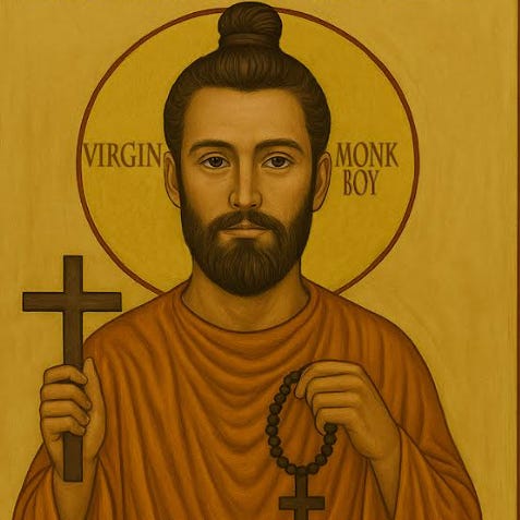 Virgin Monk Boy: Patron Saint Against Christian Nationalism