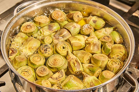 Marinated Baby Artichokes