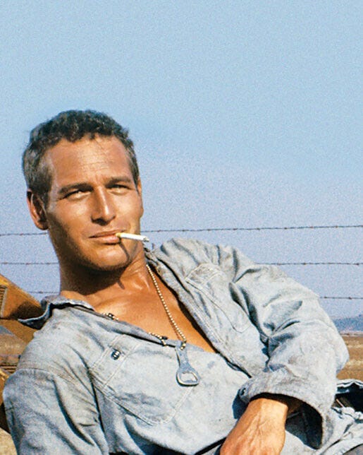 Paul Newman Smoking Outdoors 8x10 Picture Celebrity Print | eBay UK