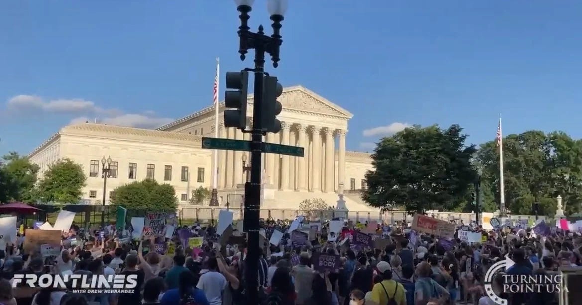 Protes di depan SCOTUS