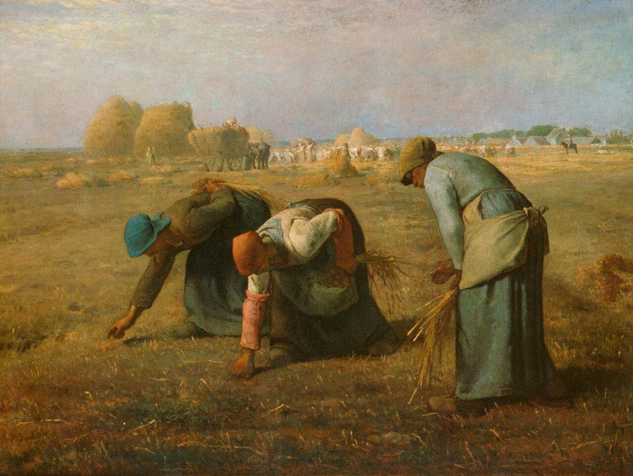 Millet Gleaners peasant women Millet Gleaners peasant women