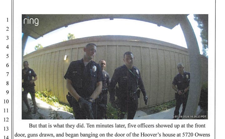 LAPD burned down multiple houses in two separate calls this year, legal claims allege