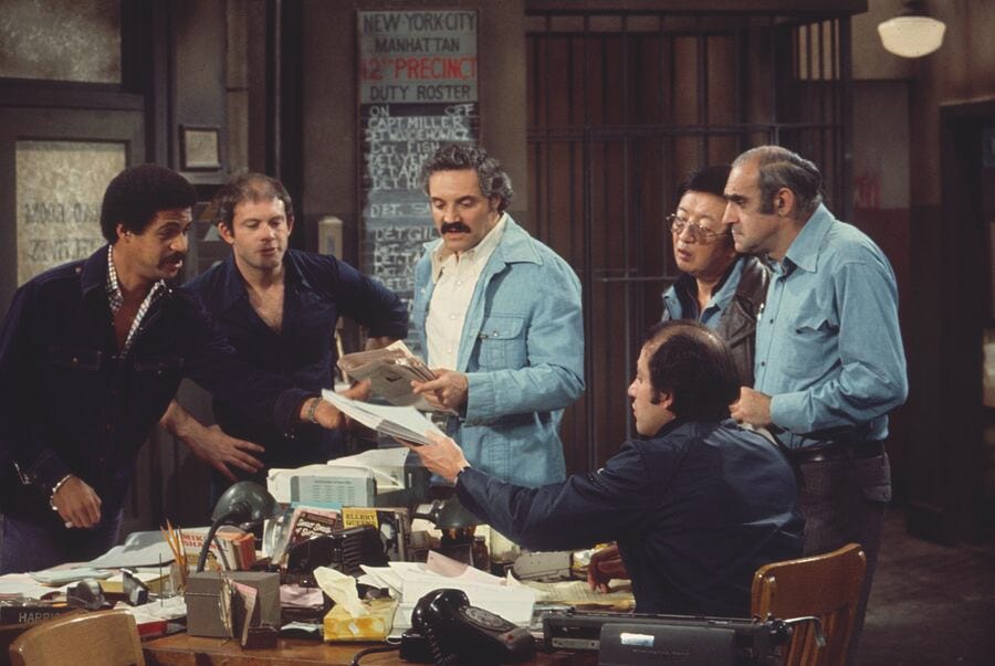 Barney Miller Cast in Police Precinct Office Photograph by Everett ... Barney Miller Cast in Police Precinct Office Photograph by Everett ...