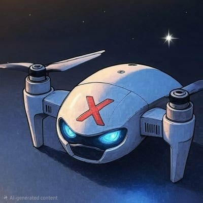 Drone Drifter X's Journey