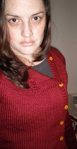 Knitted Buttony Cardigan Knitted Buttony Cardigan