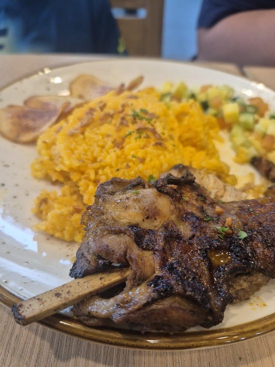 chicken inasal at Conti's Ayala Fairview Terraces