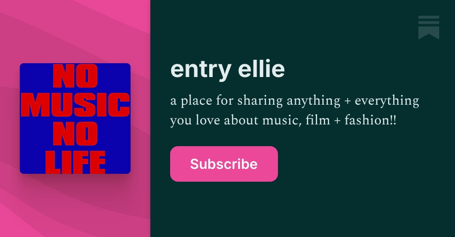 entry ellie | Substack