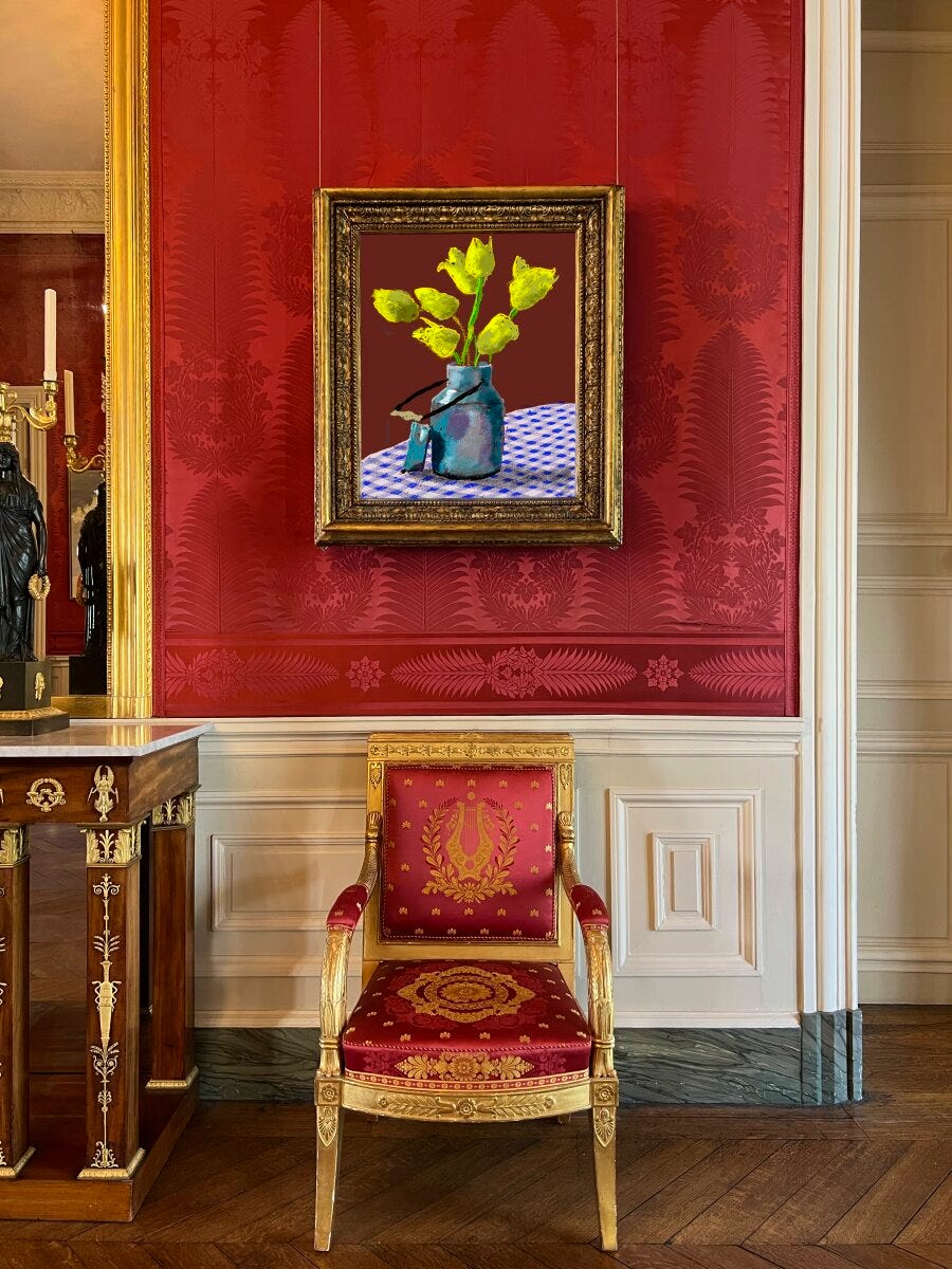 Government Art Collection 收藏的霍克尼作品｜來源：UK Government Art Collection（館藏頁面）
