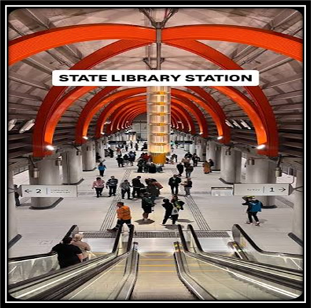 Visiting the new State Library Station. It’s currently open today if you book tix online (free but not sure if it’s sold out) Pretty cool but so much space for just two platforms , #melbourne ... Visiting the new State Library Station. It’s currently open today if you book tix online (free but not sure if it’s sold out) Pretty cool but so much space for just two platforms , #melbourne ...