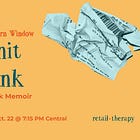 The Return Window with Ronit Plank of Let’s Talk Memoir