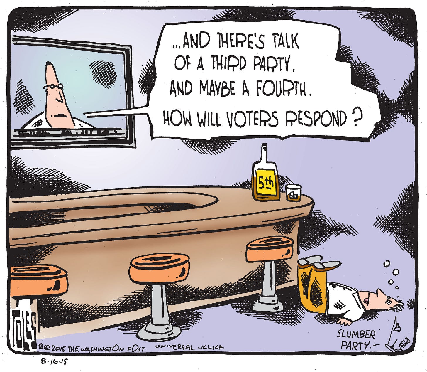 Political cartoon U.S. Political Parties | The Week Political cartoon U.S. Political Parties | The Week