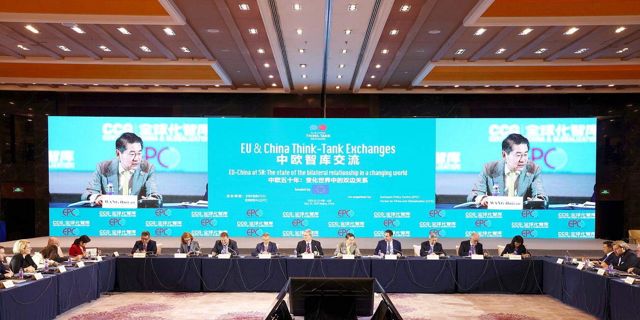 Transcript: EU-China at 50: The State of the Bilateral Relationship in a Changing World