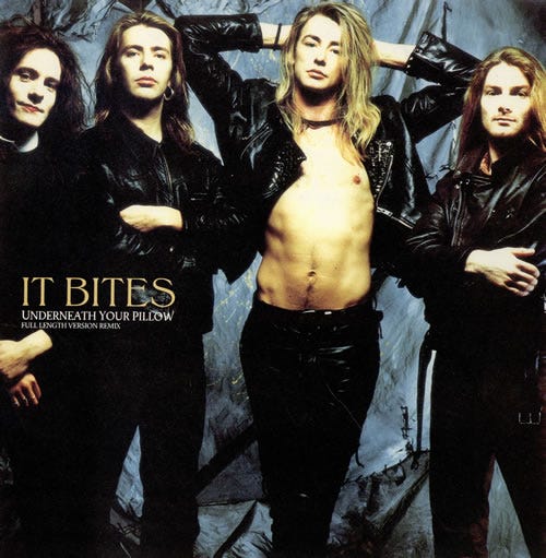 It Bites Underneath Your Pillow 12" vinyl single (12 inch record / Maxi-single) UK ITB12UN466183