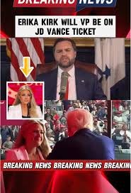 Erica Kirk and Jd Vance | TikTok