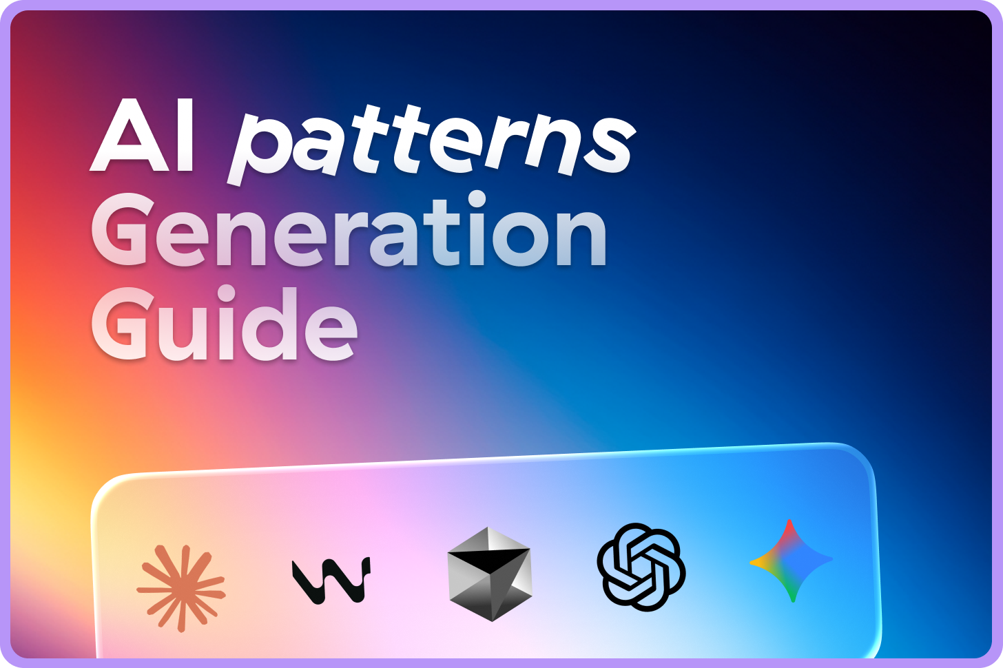 How to build patterns from your design system components with AI