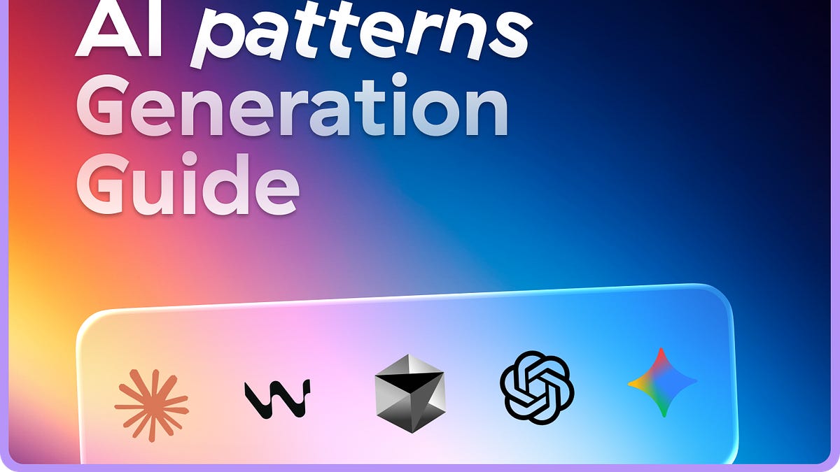 How to build patterns from your design system components with AI