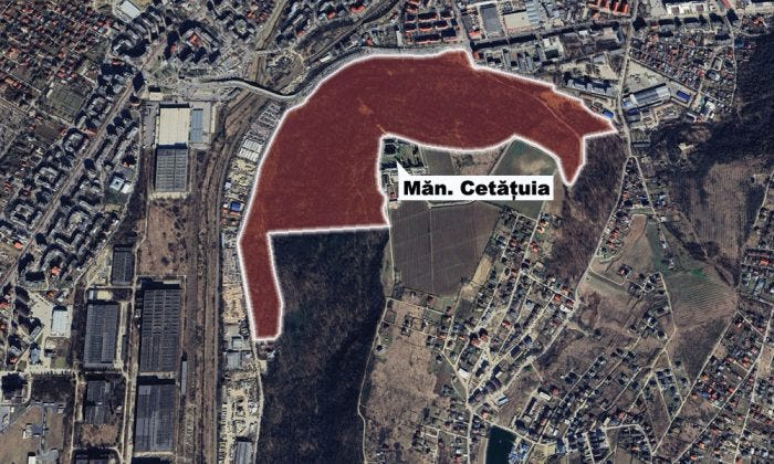 padure parc cetatuia