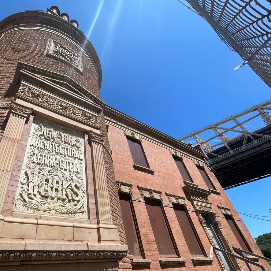 New York Architectural Terra-Cotta works facade long island city