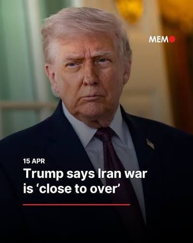 Middle - US President Donald Trump, in an interview to be aired on Wednesday, said the US-Israeli war on Iran is “close to over.” “I think it's close to over, yeah. I Middle - US President Donald Trump, in an interview to be aired on Wednesday, said the US-Israeli war on Iran is “close to over.” “I think it's close to over, yeah. I