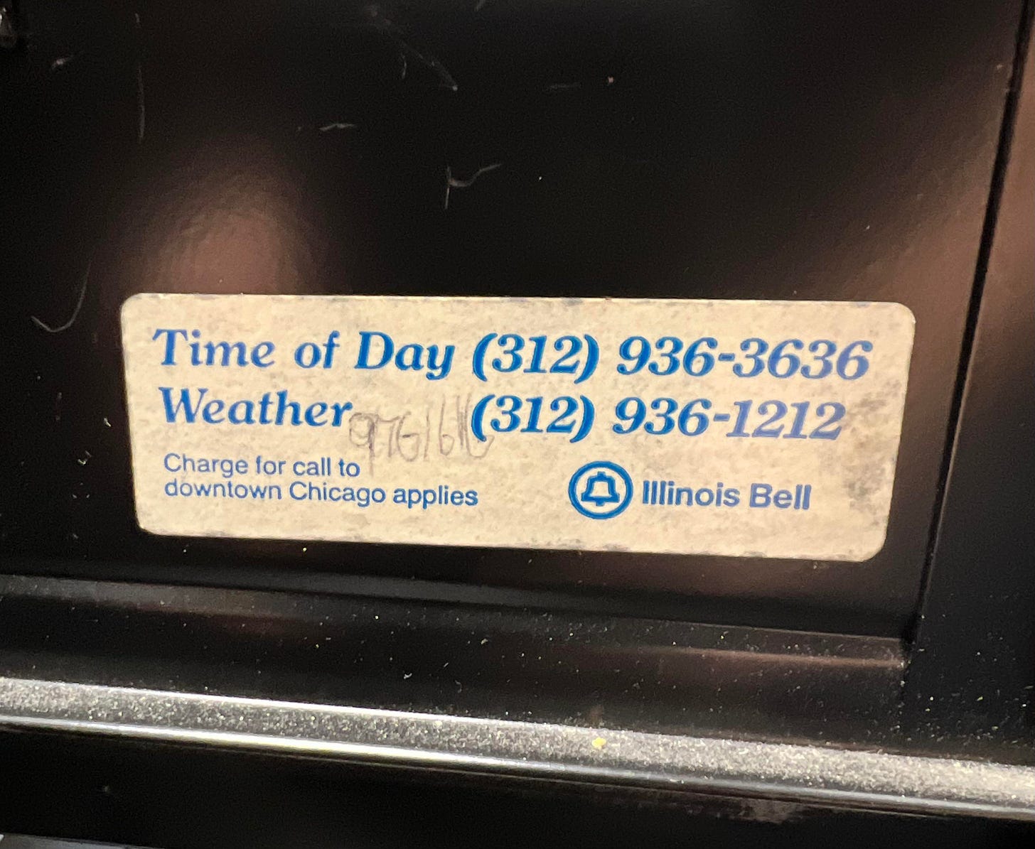 Remember when you used to have to call to get the time and weather? :  r/nostalgia