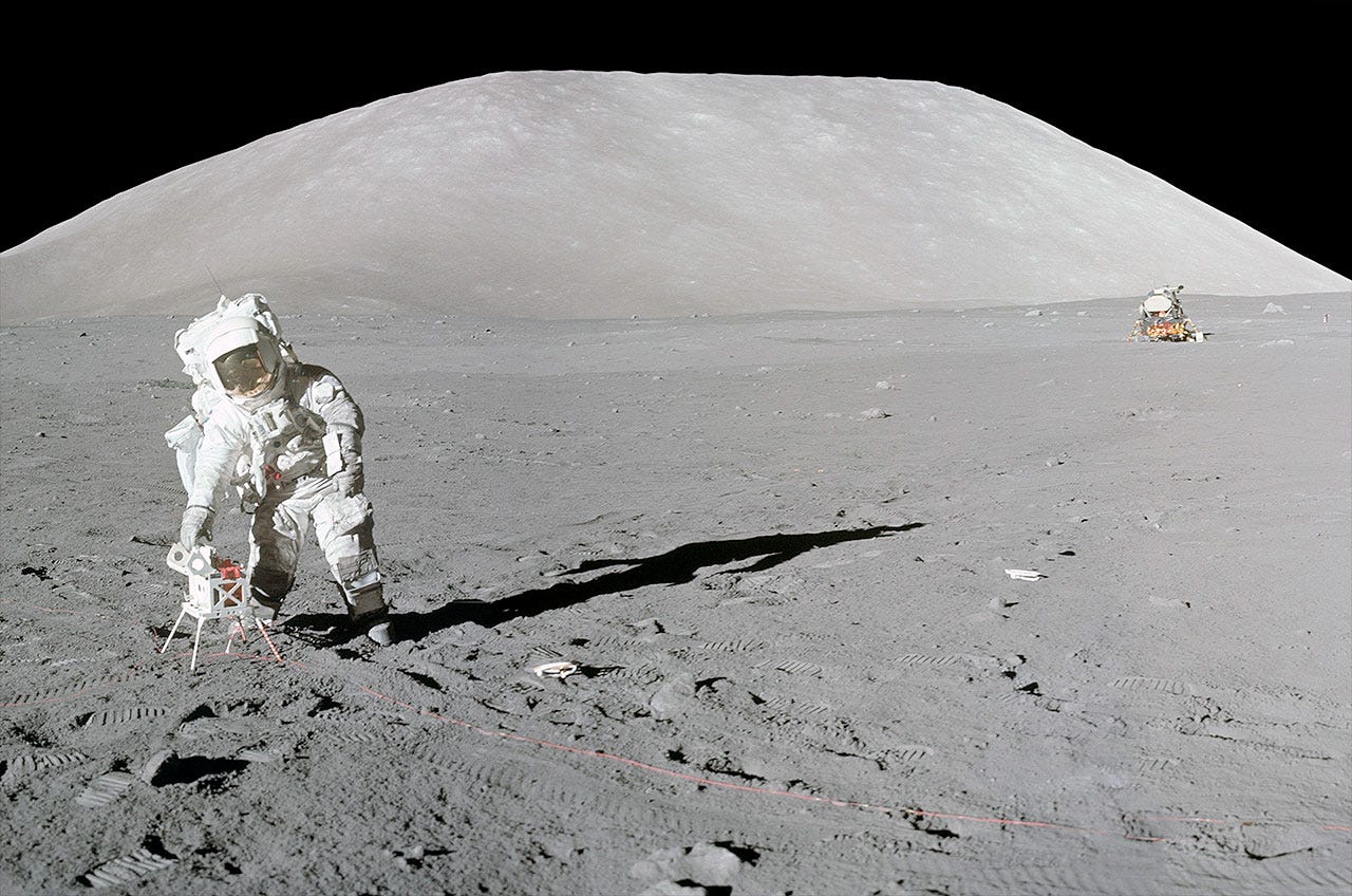 Q: What's the point of going to the Moon? | Ask a Mathematician / Ask a Physicist Q: What's the point of going to the Moon? | Ask a Mathematician / Ask a Physicist