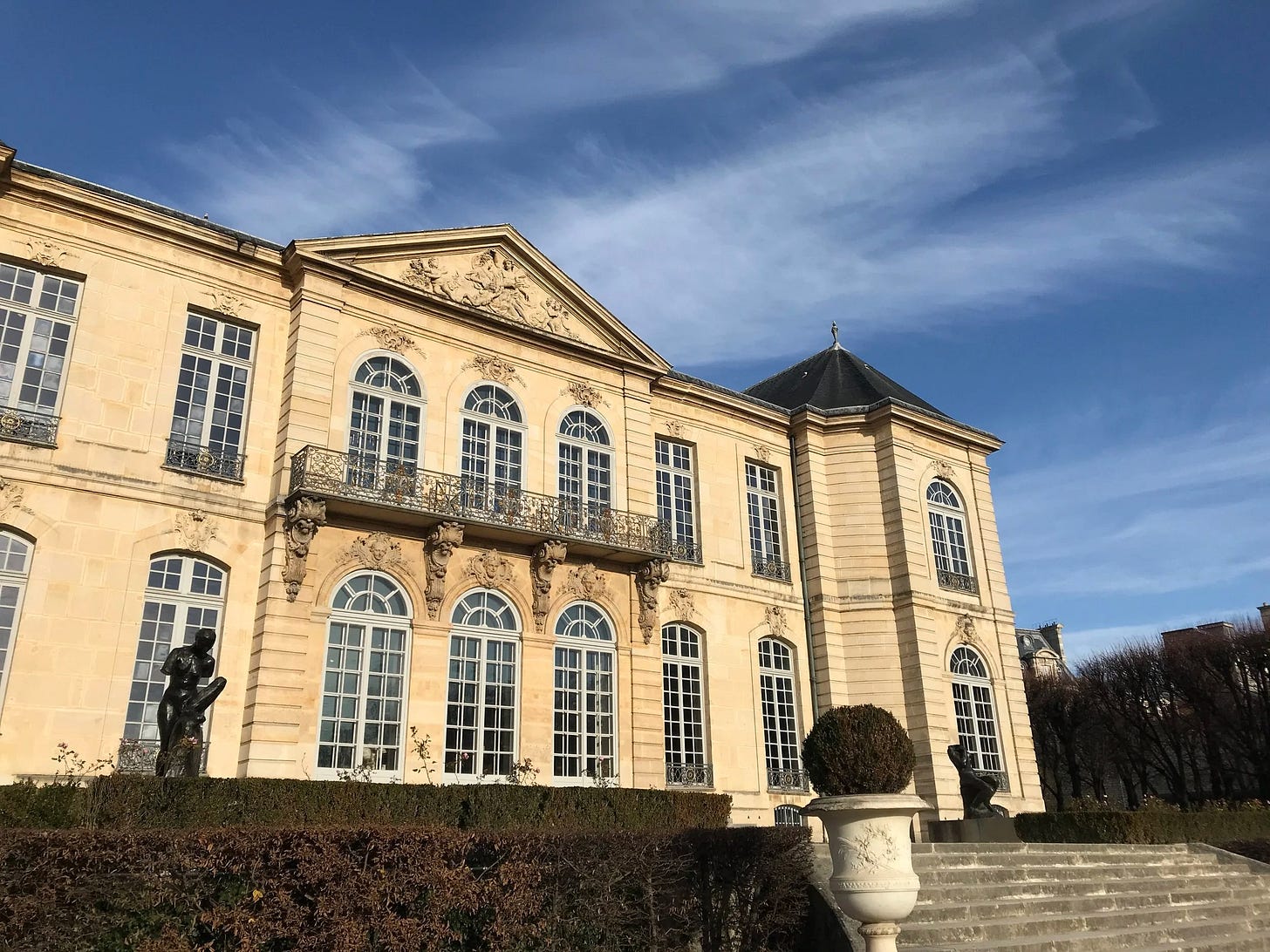 Musée Rodin located at the Hôtel Biron in Paris, France Musée Rodin located at the Hôtel Biron in Paris, France