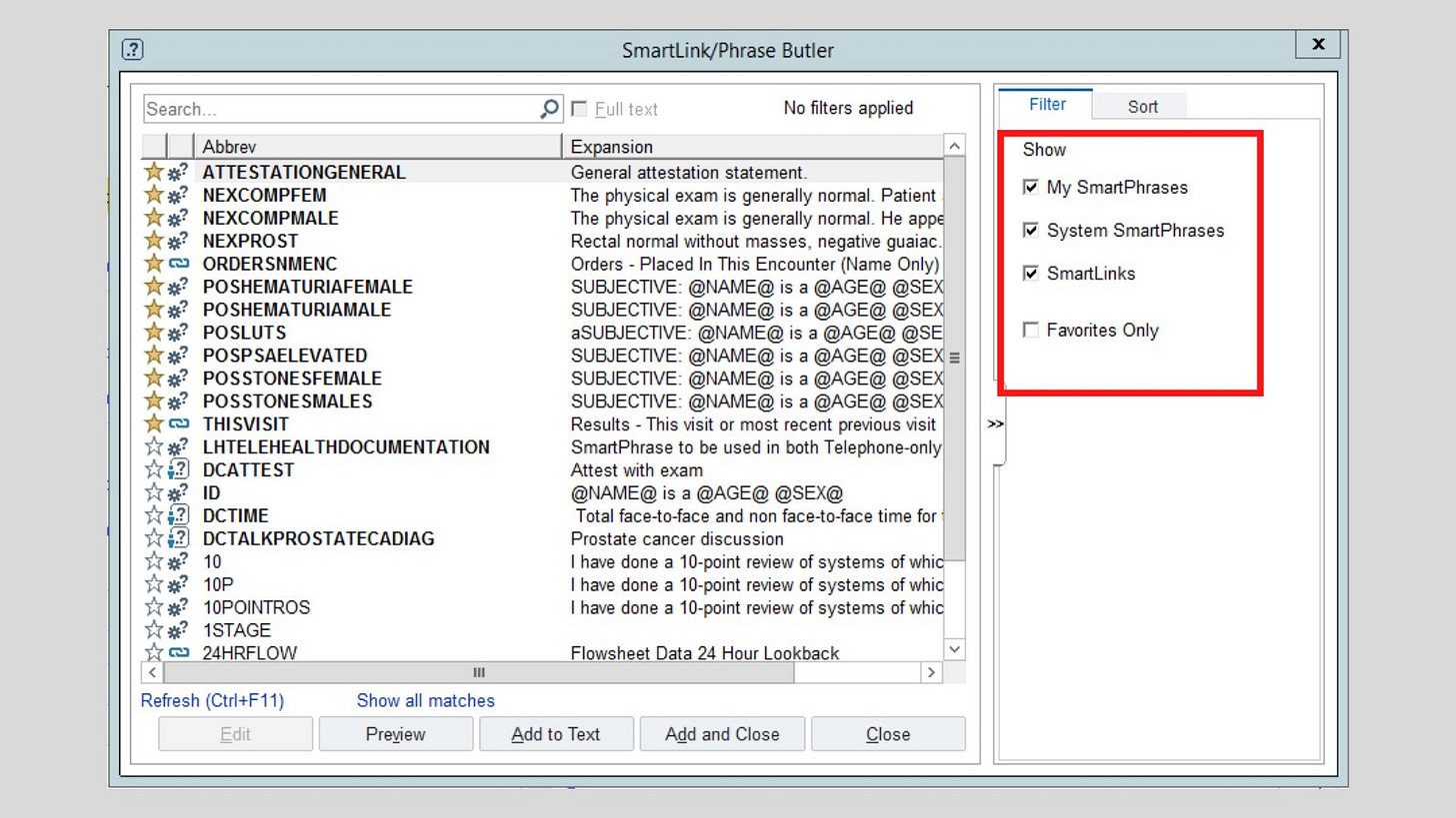 The Smartphrase Butler