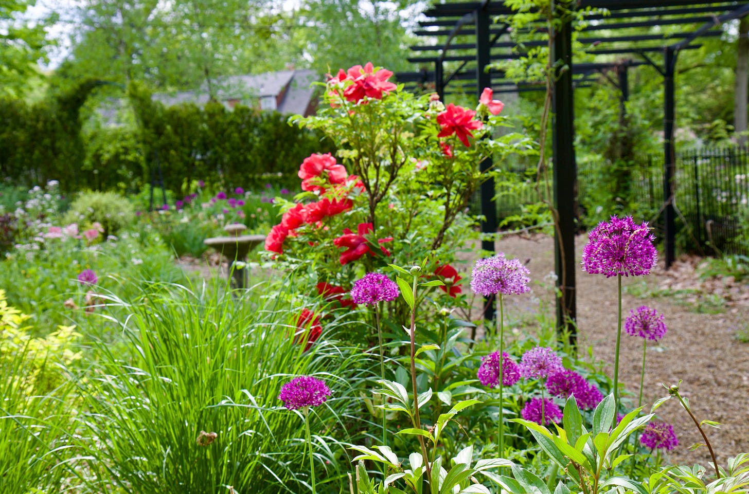 Havenwood Cottage Garden, which is featured in the Building a Border Backwards class