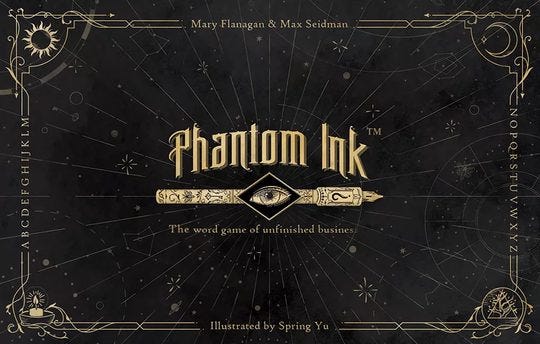 Phantom Ink box cover Phantom Ink box cover