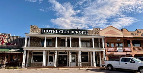 hotel cloudcroft on burro avenue in cloudcroft, freshly remodeled rooms 