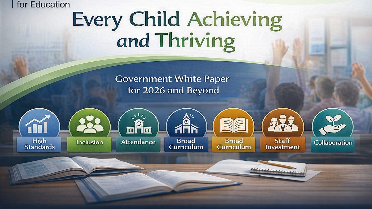DfE Decoded #88 The White Paper - Every Child Achieving and Thriving