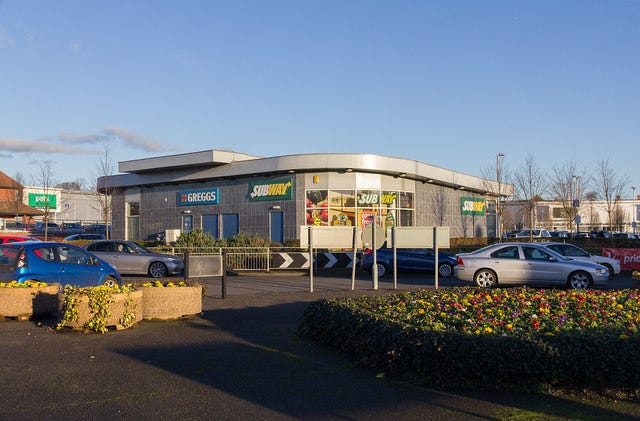 Greggs and Subway