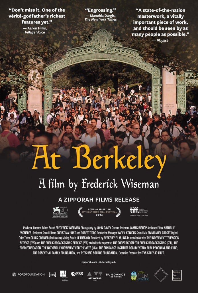 At Berkeley - poster At Berkeley - poster