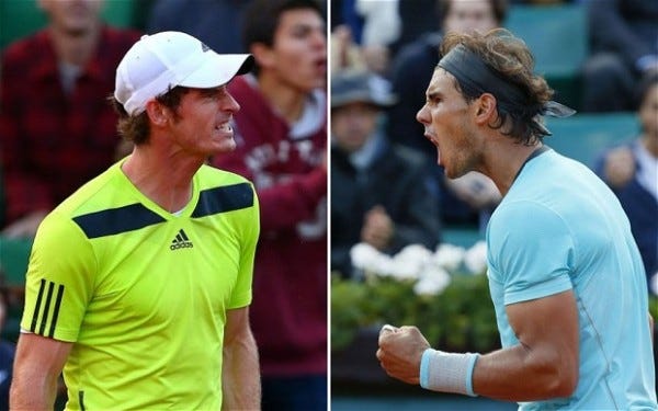 rafi nadal vs andy murray madrid open tennis 2015 rafi nadal vs andy murray madrid open tennis 2015