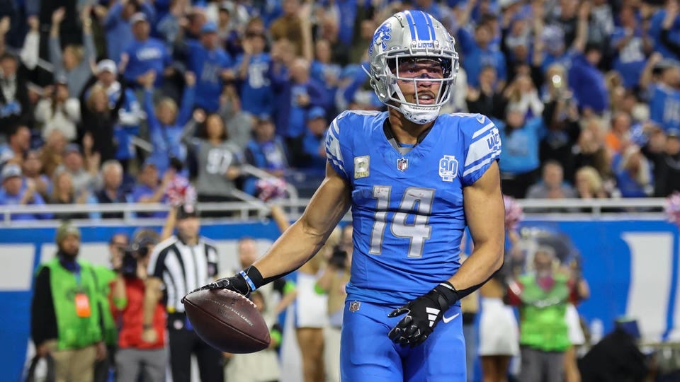 Amon-Ra St. Brown Explains Detroit Lions' Resurgence And Details His  Partnership With Kroger Brand