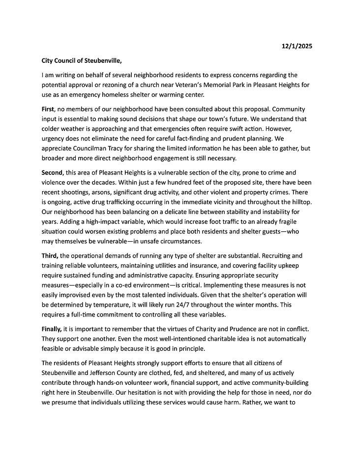 Note From Council 12/2/25 City Council Overview