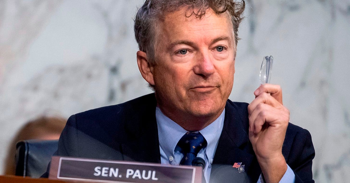 Rand Paul blocks quick passage of $40 billion Ukraine aid package