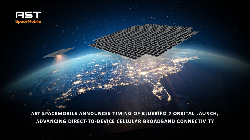 ブルーバード7 AST SpaceMobile's BlueBird 7 satellite fails to reach correct low