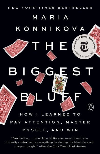 The Biggest Bluff (eBook, ePUB) von Maria Konnikova - bücher.de