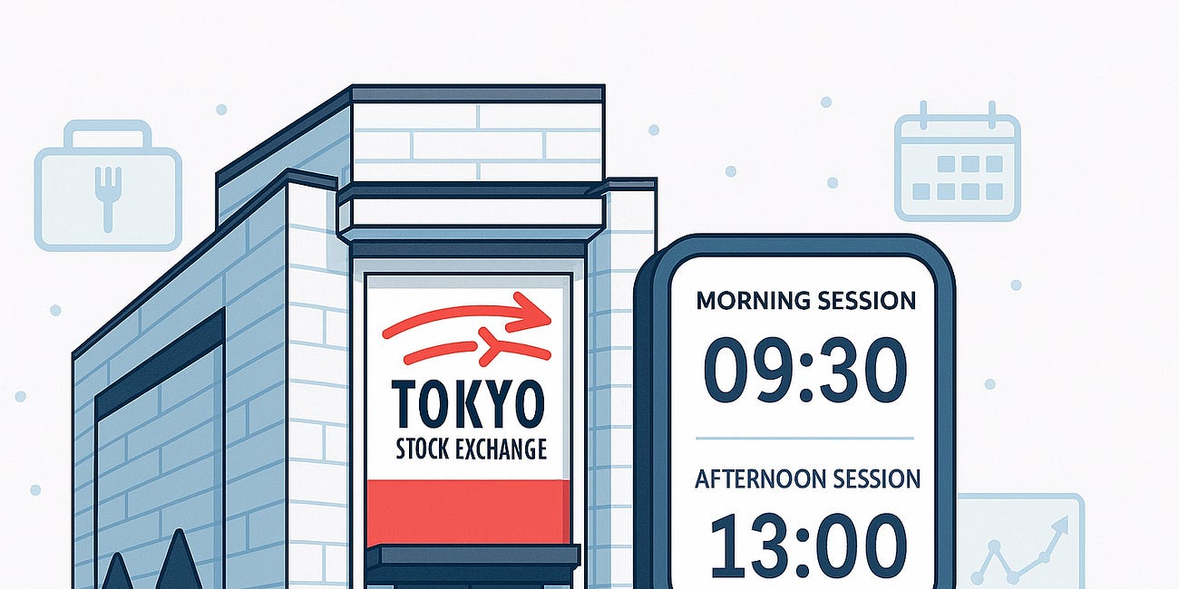 Why the Tokyo Stock Exchange Stops for Lunch