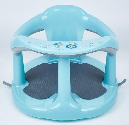 Recalled Superb Sports baby bath seat – light blue (front view)
