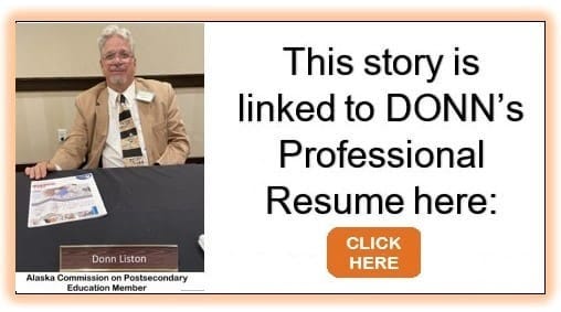 Donn Liston at a professional event. Donn Liston at a professional event.