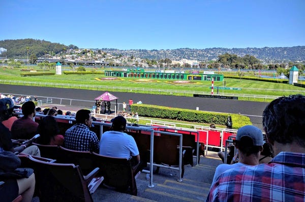 My once-a-year day at the races netted $21.50 in profits! (I always win.) My once-a-year day at the races netted $21.50 in profits! (I always win.)