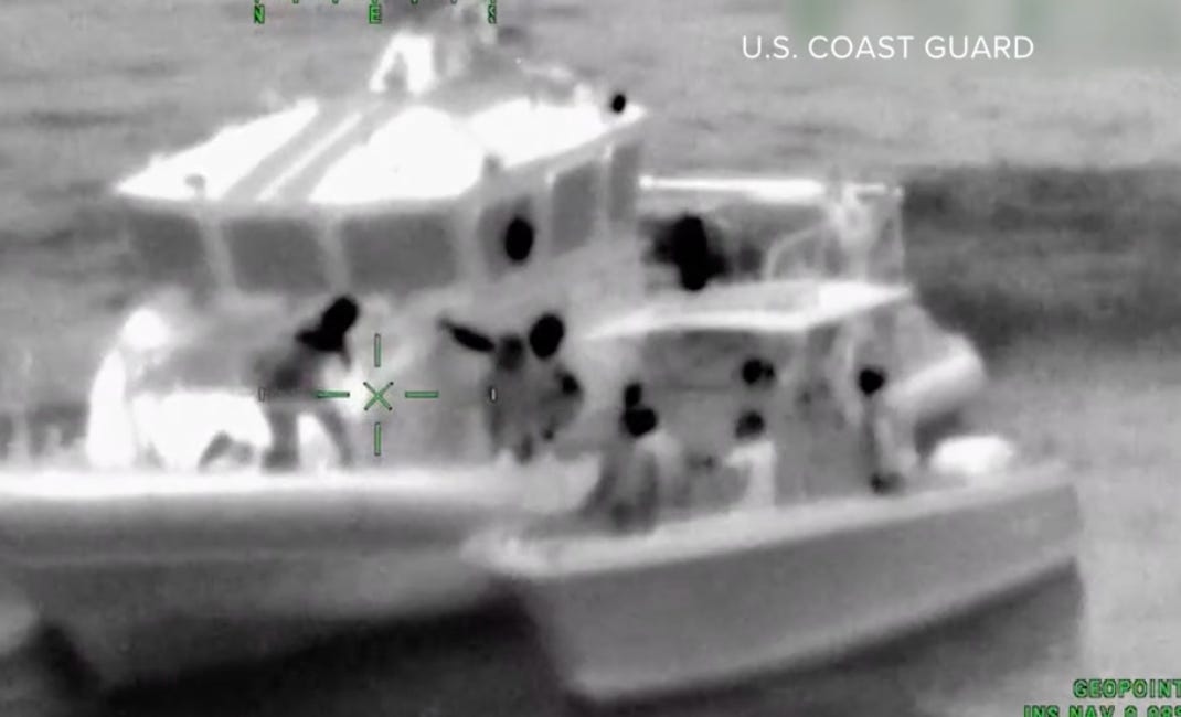 Coast Guard Rescues Eight Boaters Stranded Off the Coast of Venice