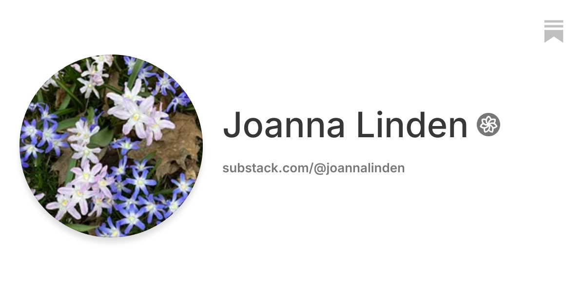 Joanna Linden | Substack