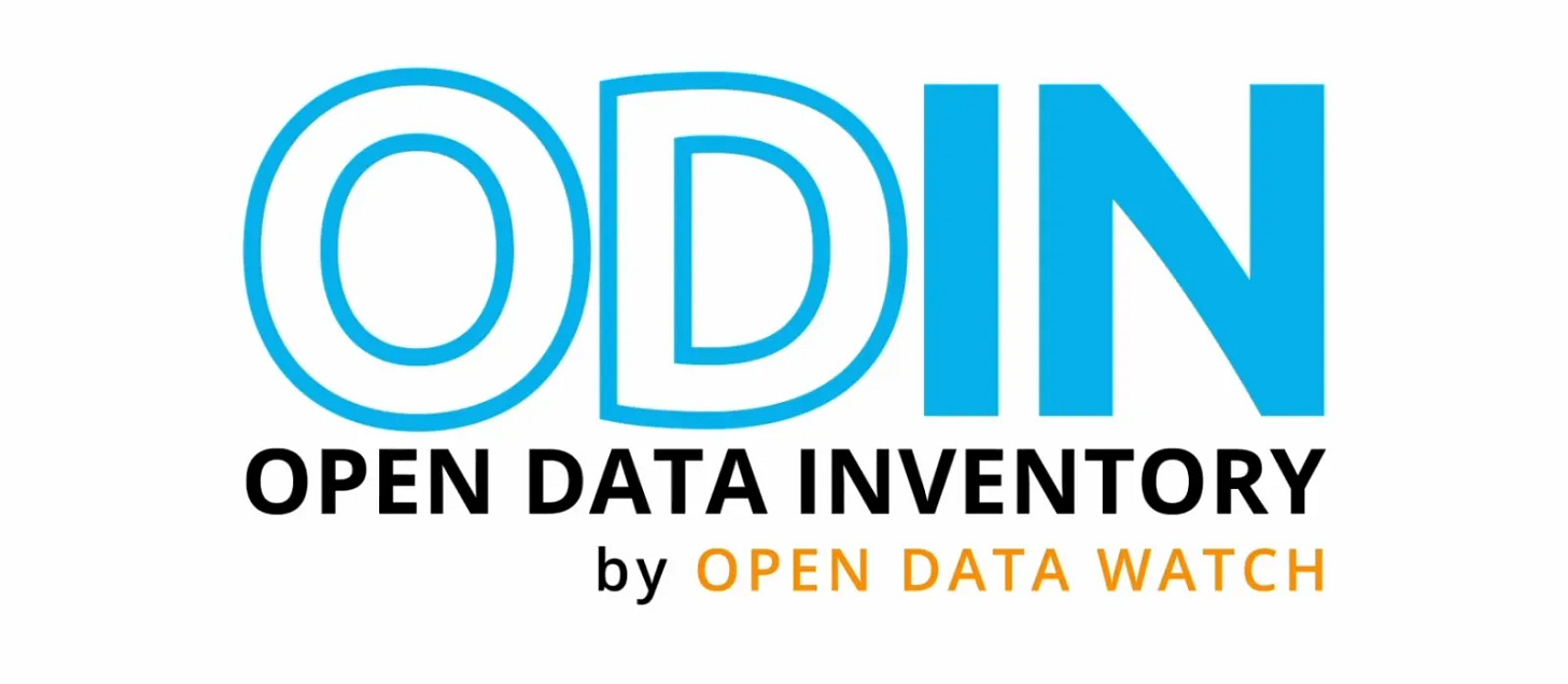 Introducing the Open Data Inventory